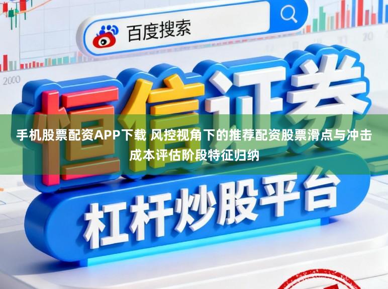 手机股票配资APP下载 风控视角下的推荐配资股票滑点与冲击成本评估阶段特征归纳
