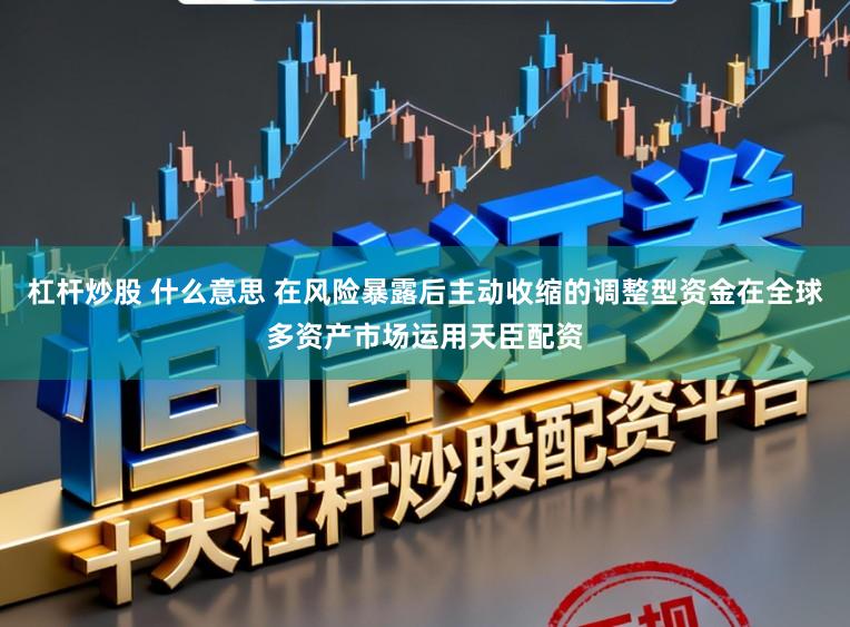 杠杆炒股 什么意思 在风险暴露后主动收缩的调整型资金在全球多资产市场运用天臣配资