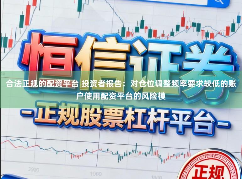 合法正规的配资平台 投资者报告：对仓位调整频率要求较低的账户使用配资平台的风险模